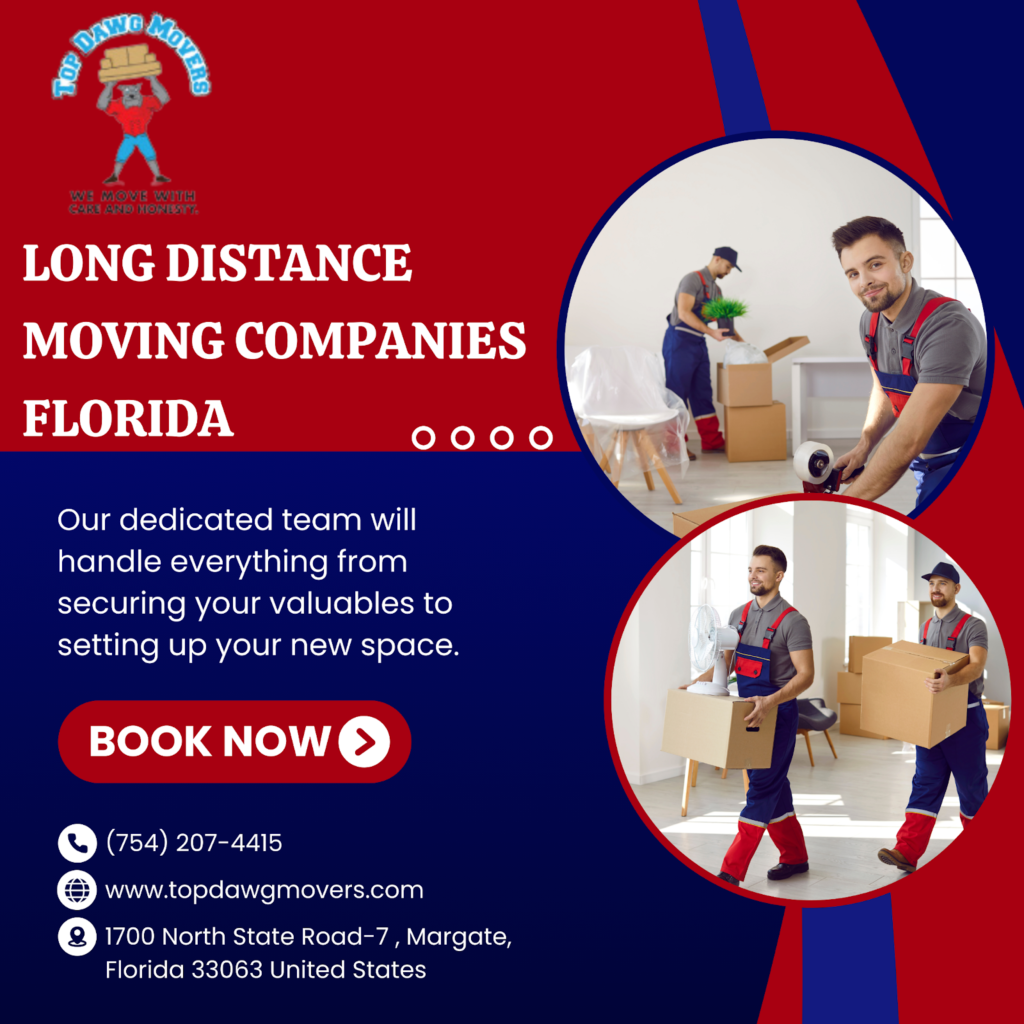 Long Distance Moving Company Florida