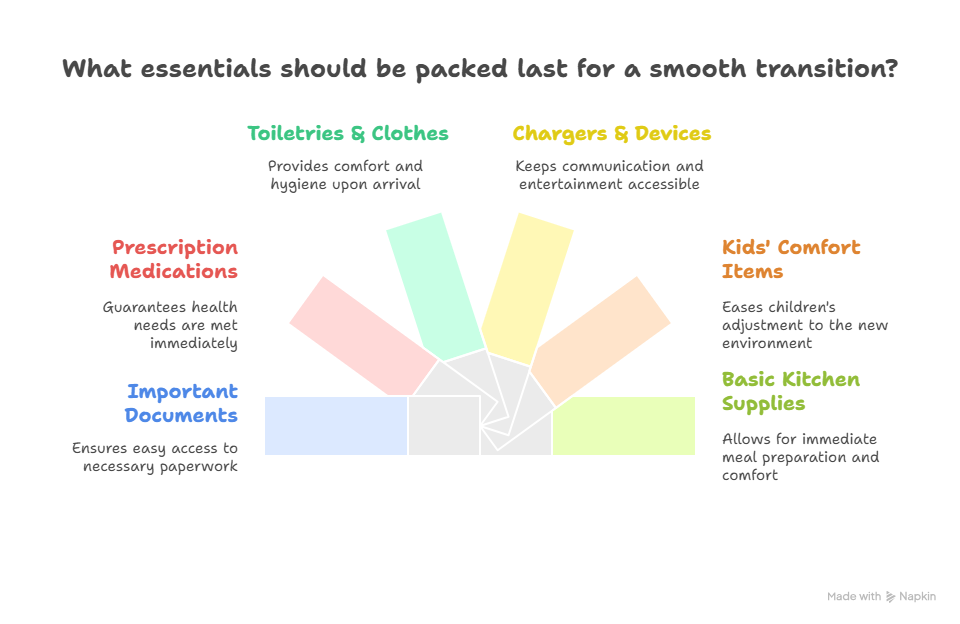 What Should You Pack Last When Moving
